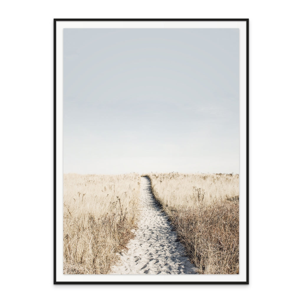 To The Beach Art Print