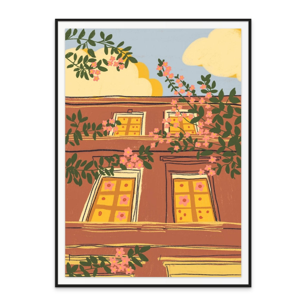 Spring House Art Print