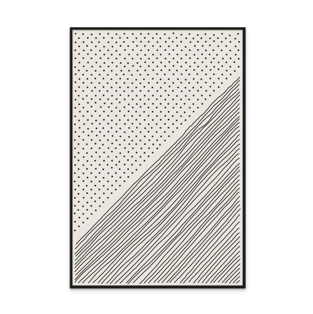 Minimal Line Vibes #3 Art Print