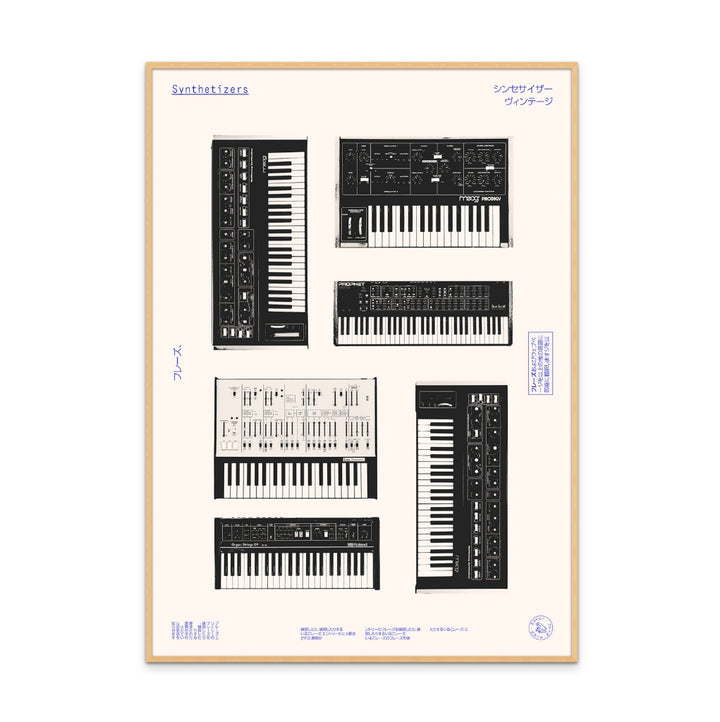 Synthetisers Art Print