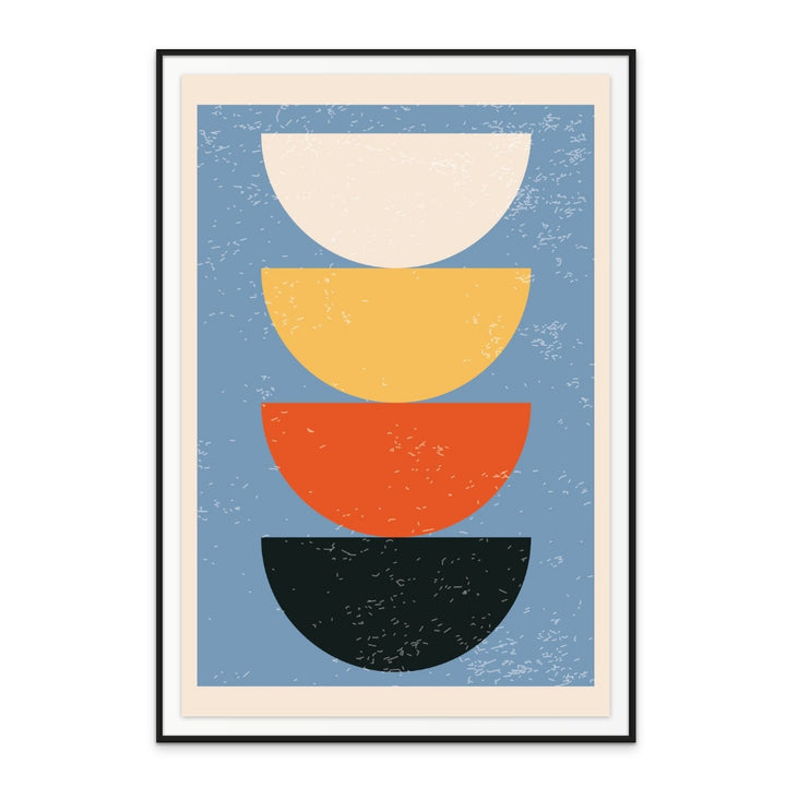 Minimal Abstract Shapes Series #21 Art Print