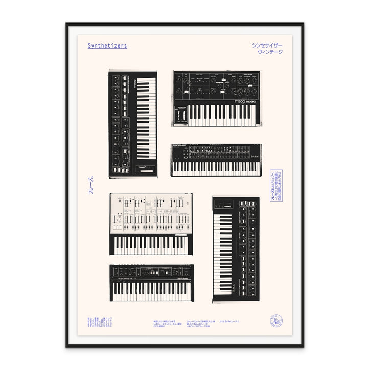 Synthetisers Art Print