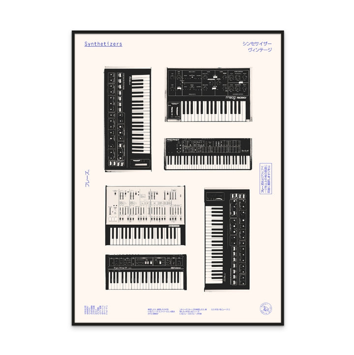 Synthetisers Art Print