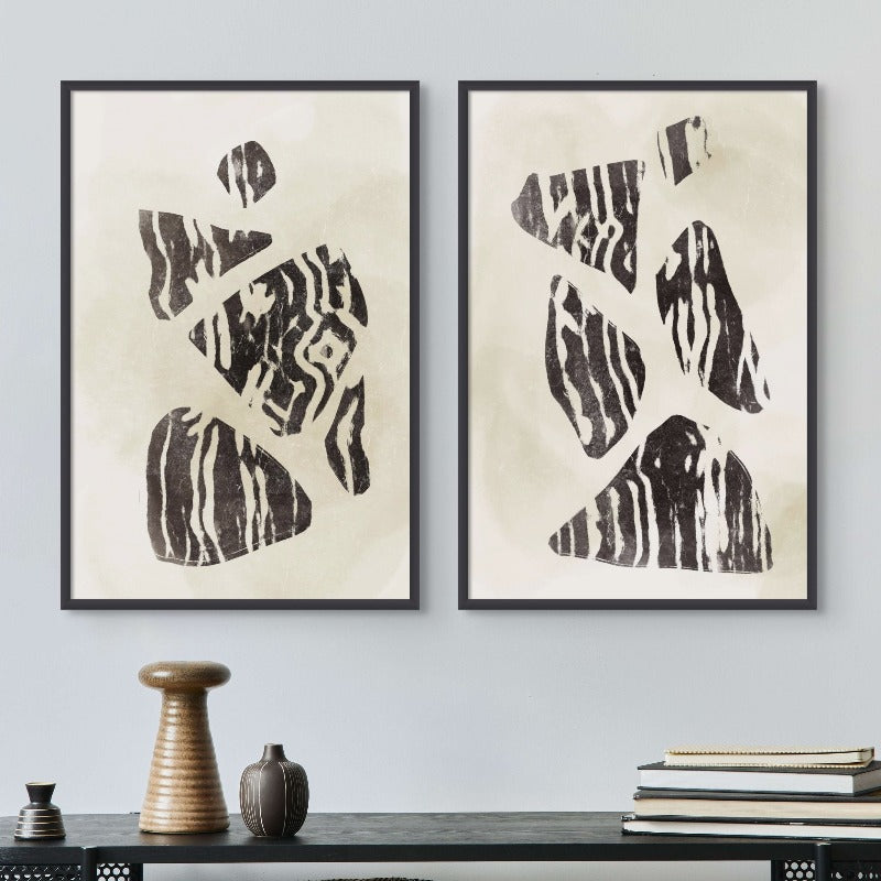 Set "Balance I" + "Balance II" Art Prints