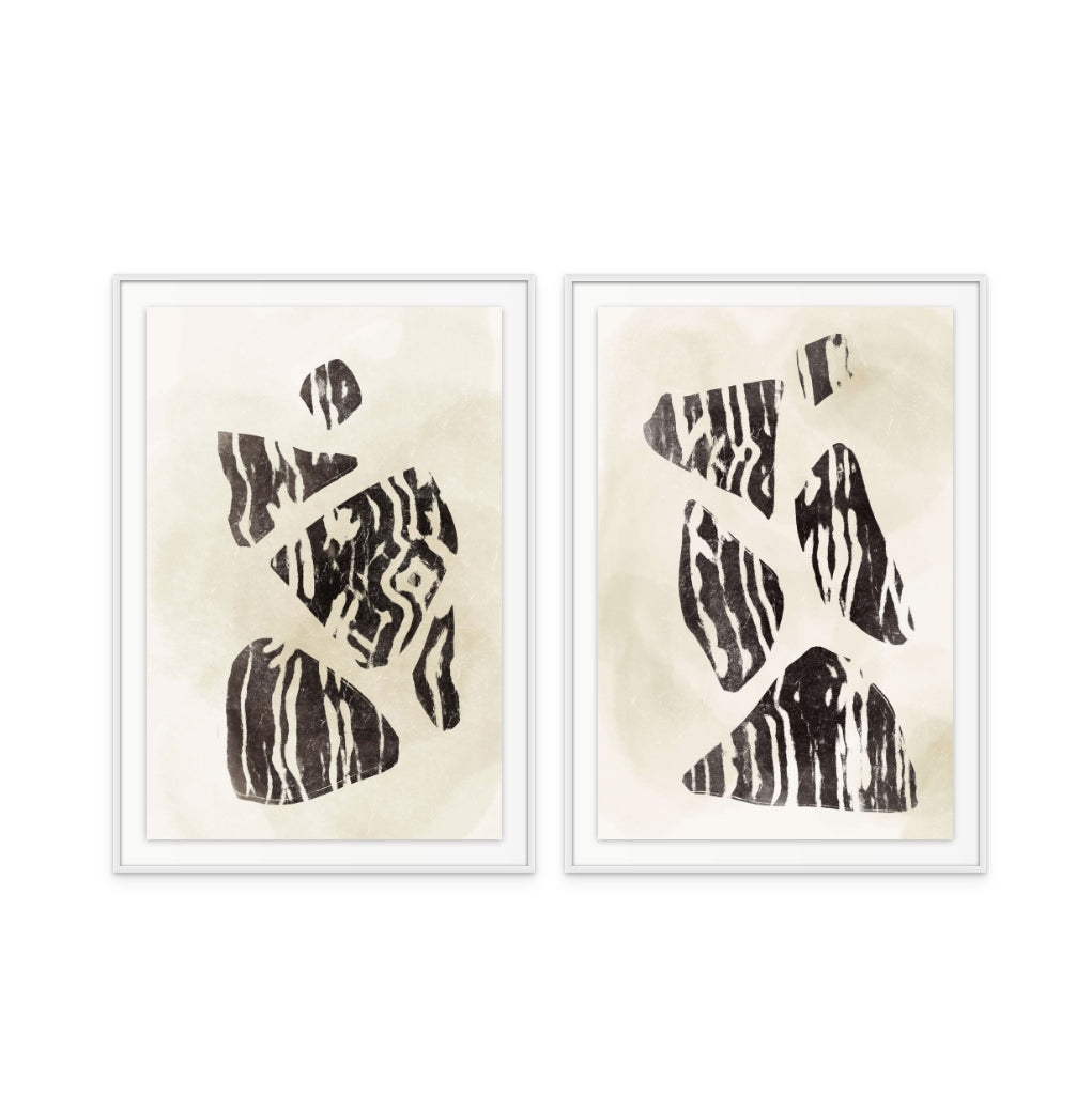 Set "Balance I" + "Balance II" Art Prints