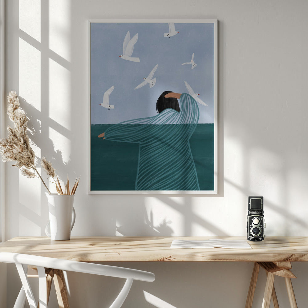 Seaside Art Print