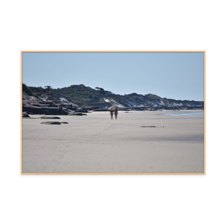 Beach Walk Art Print