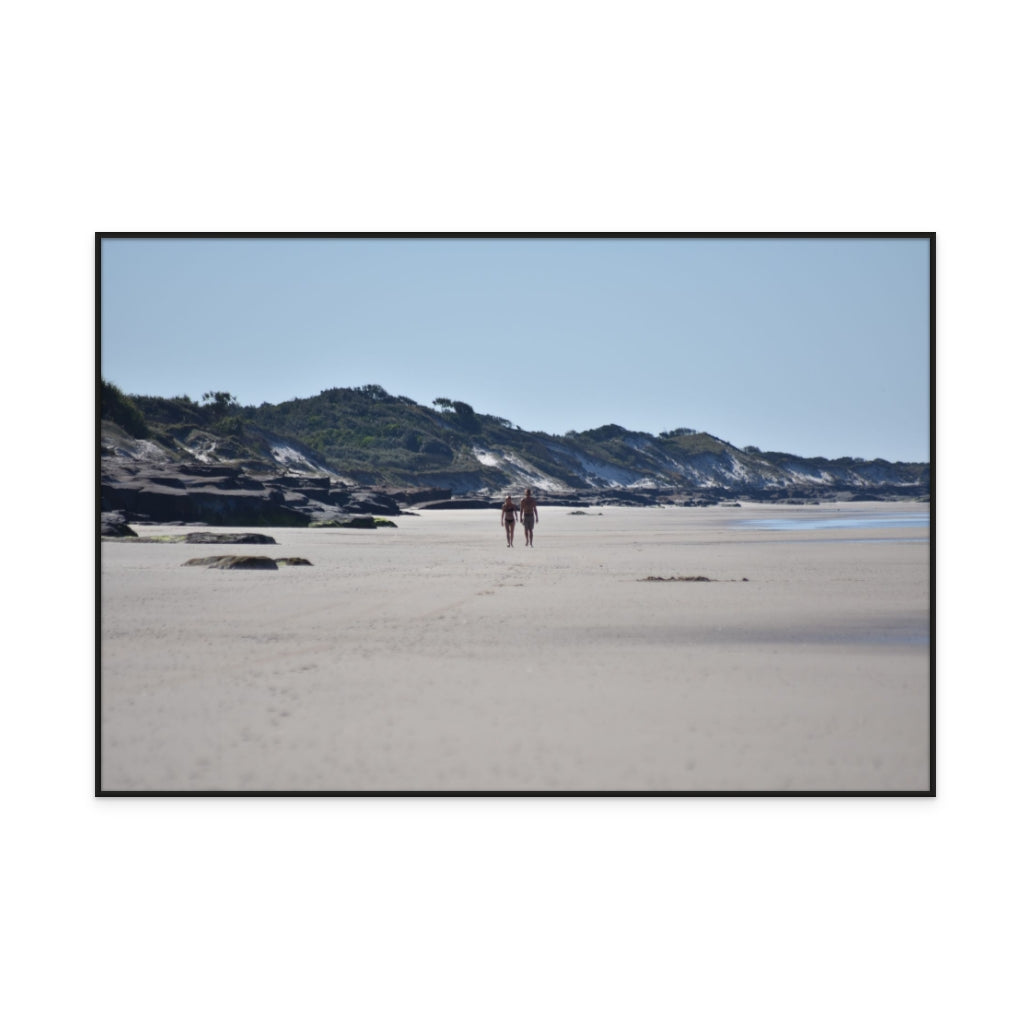 Beach Walk Art Print