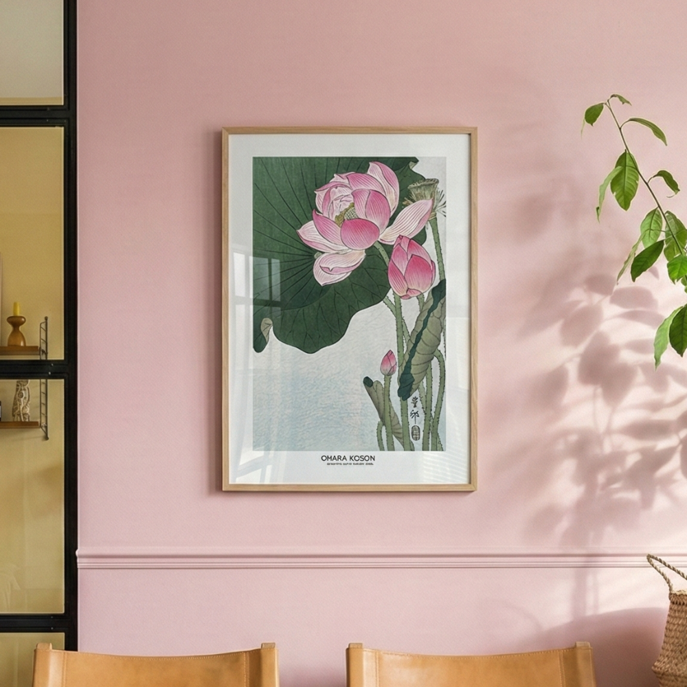 Cuadro "Blooming Lotus Flowers"