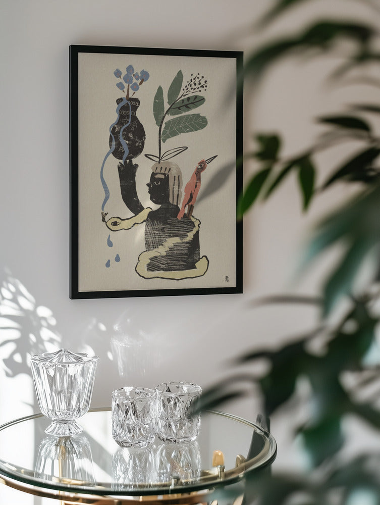 Cuadro "Botanical Spirit Figure"