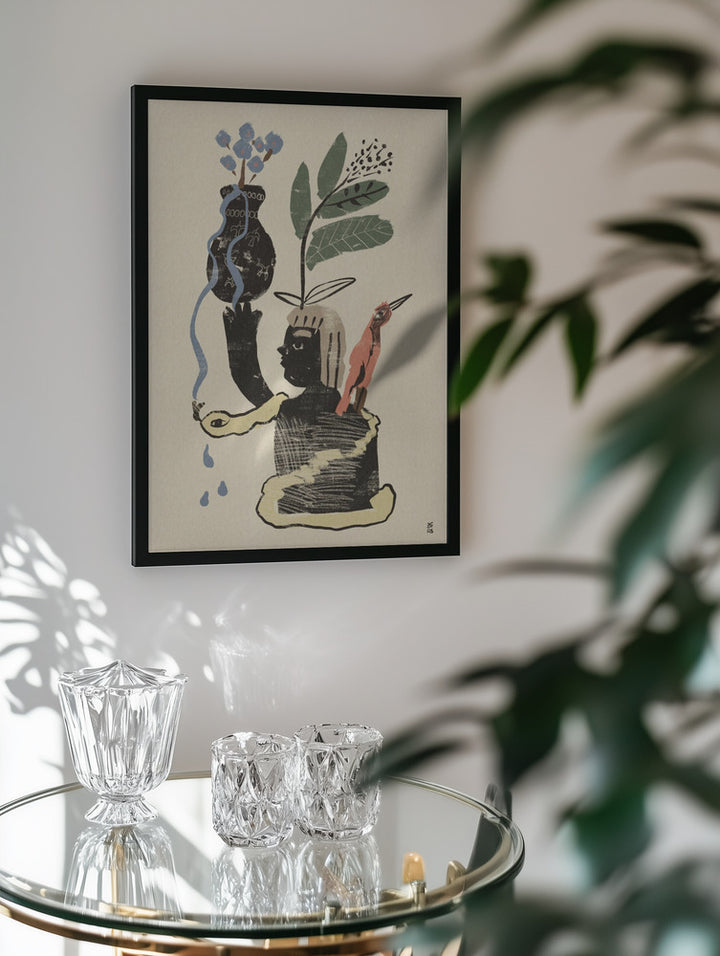 Cuadro "Botanical Spirit Figure"