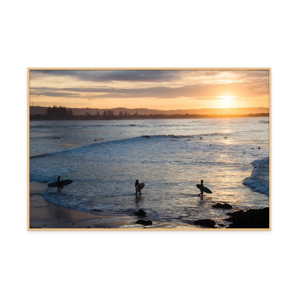 Byron Bay Sunset Art Print