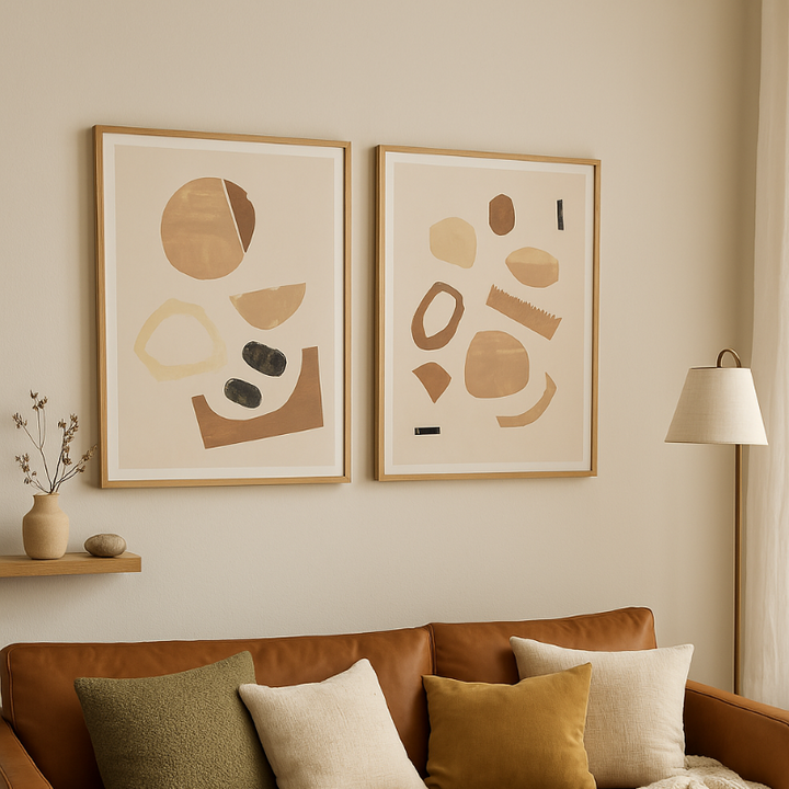 Set "In Zero Gravity" Art Prints