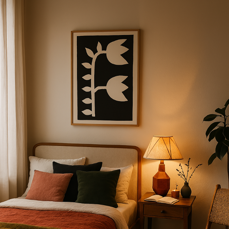 Black Tulips #2 Art Print