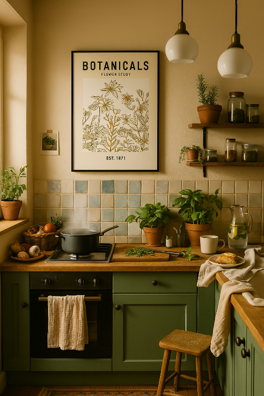 Botanicals Flower Study II Art Print