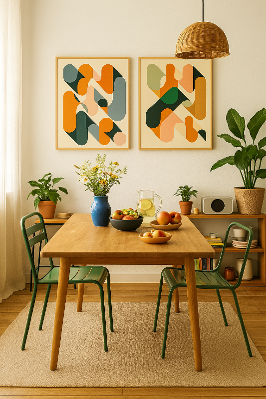Geometrics 1 Art Print