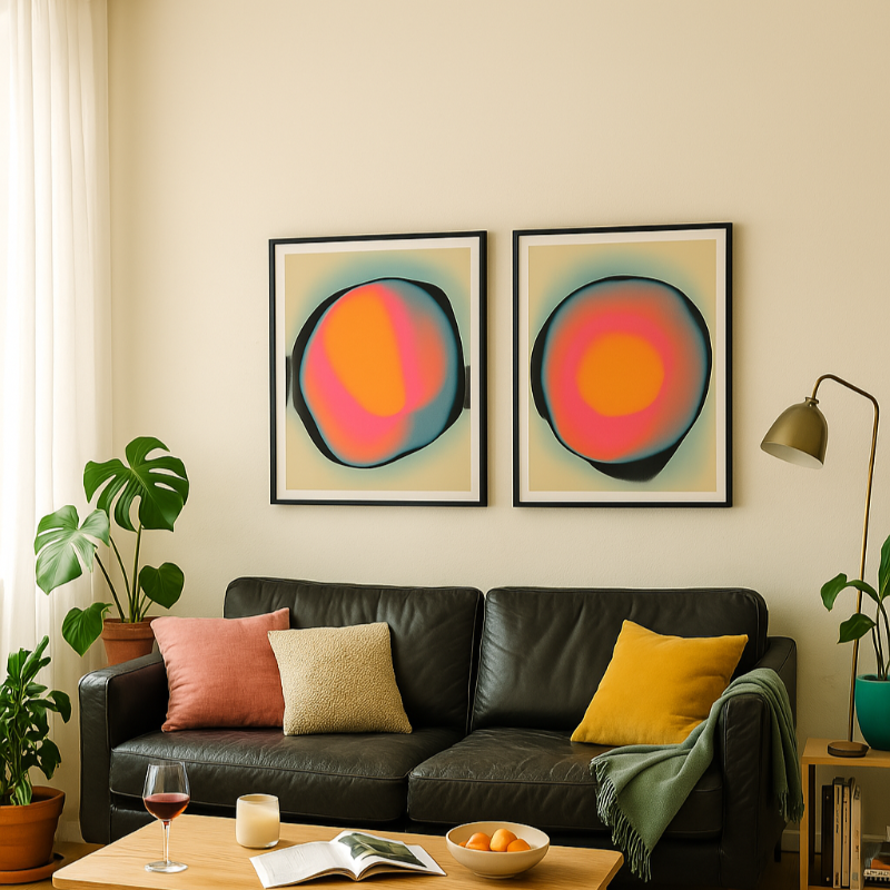 Set "Ghost" Art Prints