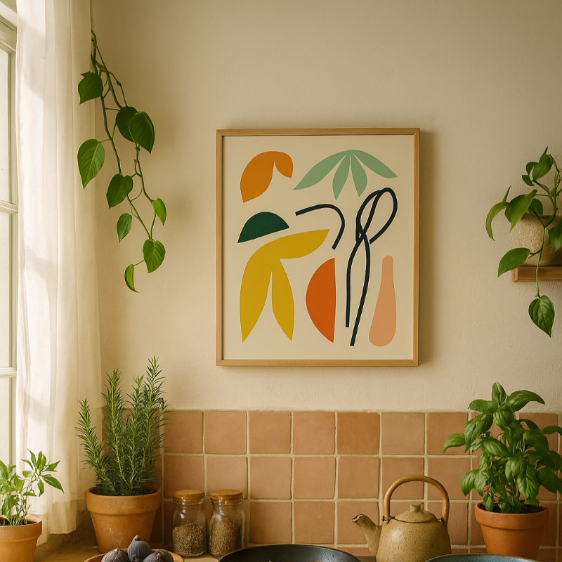 Composition Art Print