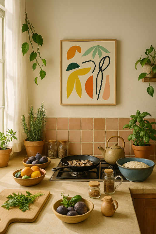 Composition Art Print
