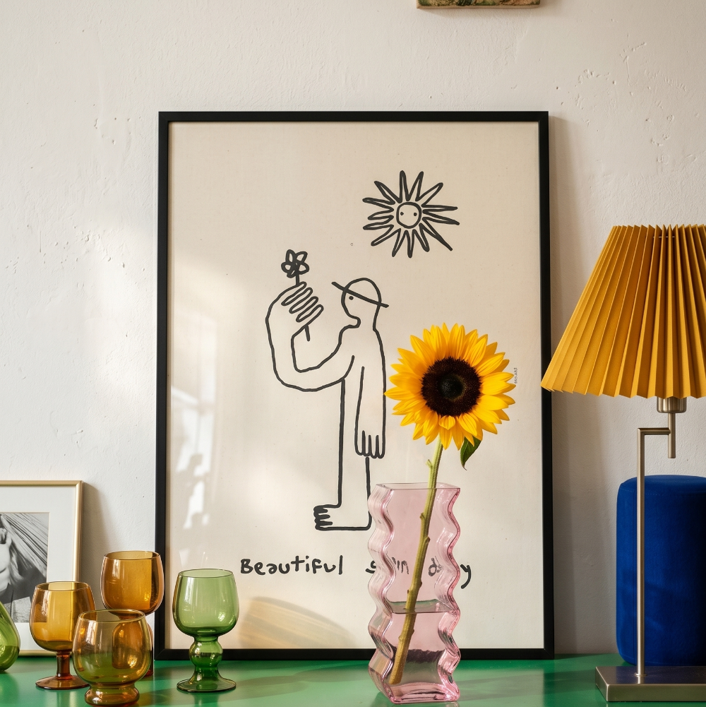 Cuadro "Beautiful sun day"