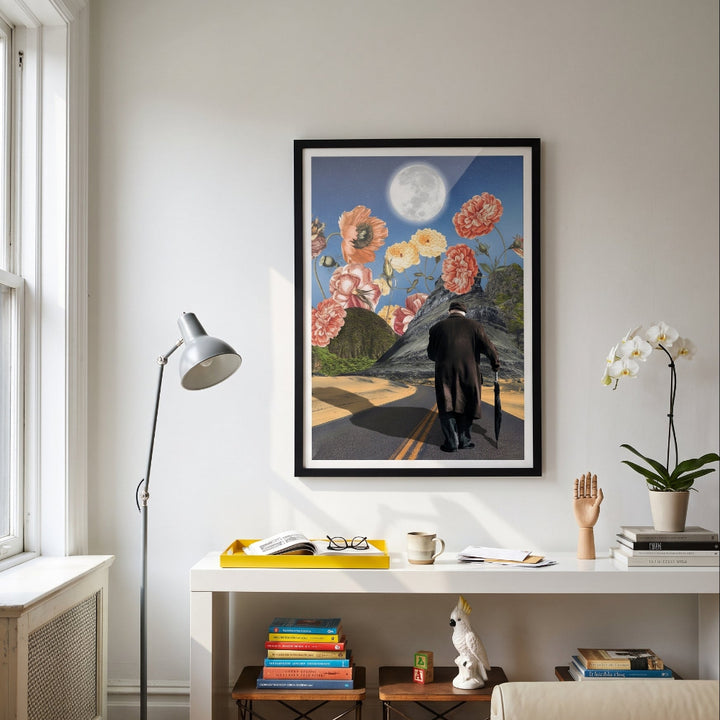Cuadro "Man's Moonlit Poppies"