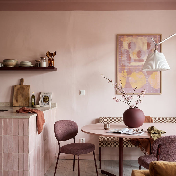 Cuadro "Rose Gold Abstract Shapes"