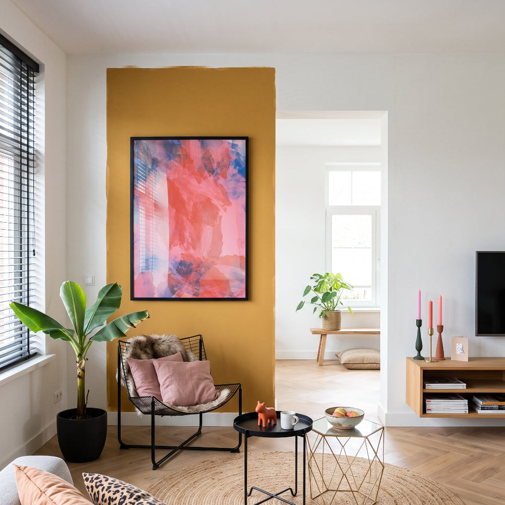 Cuadro "Vibrant Abstract Brushstrokes"