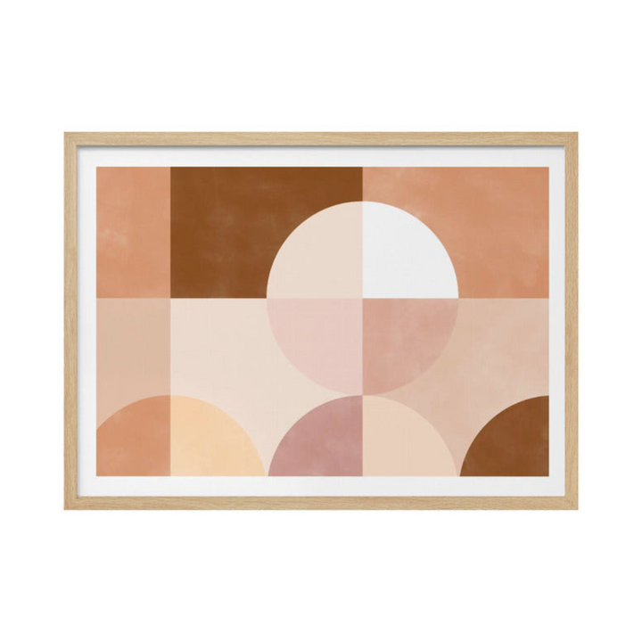 Beiges horizontal Art Print