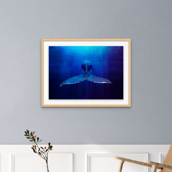 Whale Art Print