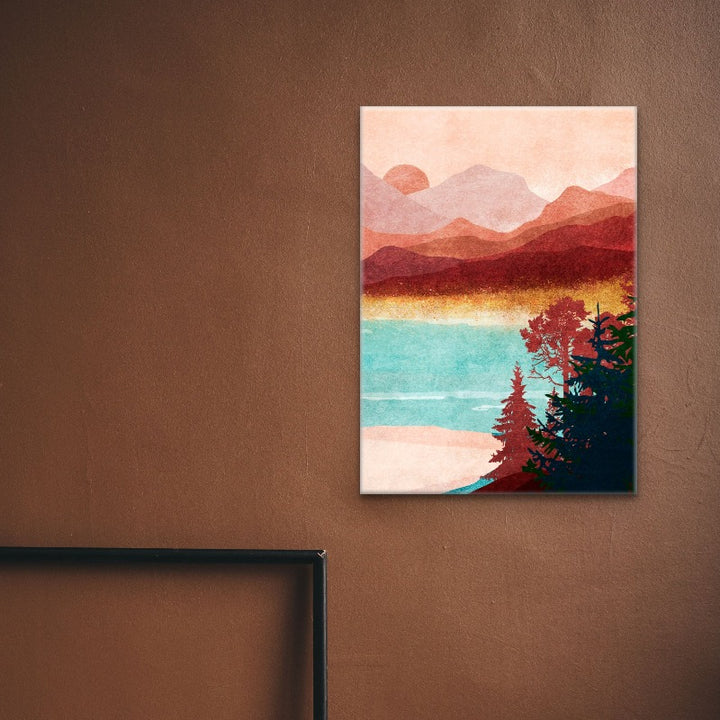 Lake Right Art Print