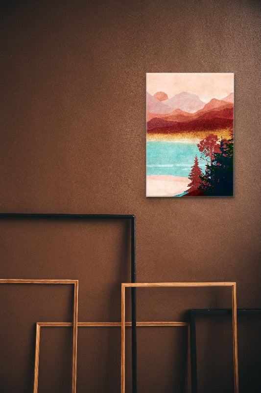 Lake Right Art Print