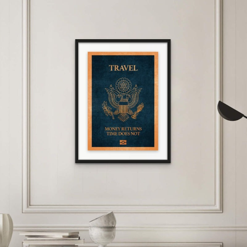 Passport Art Print