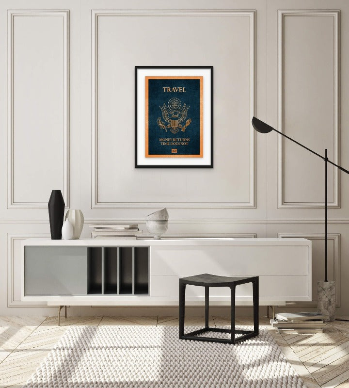 Passport Art Print