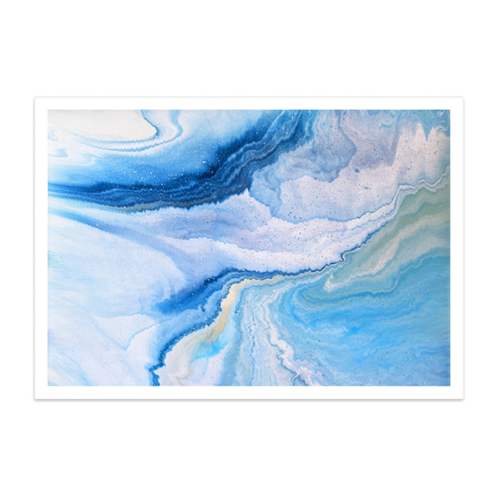 Colorful Ocean Art Print