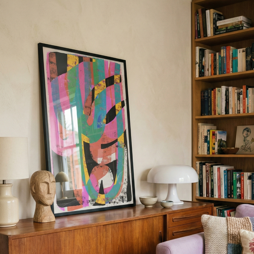 Cuadro "Junge Party"