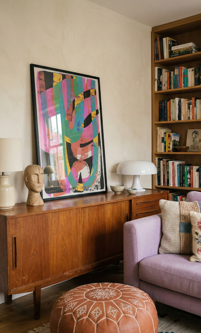 Cuadro "Junge Party"