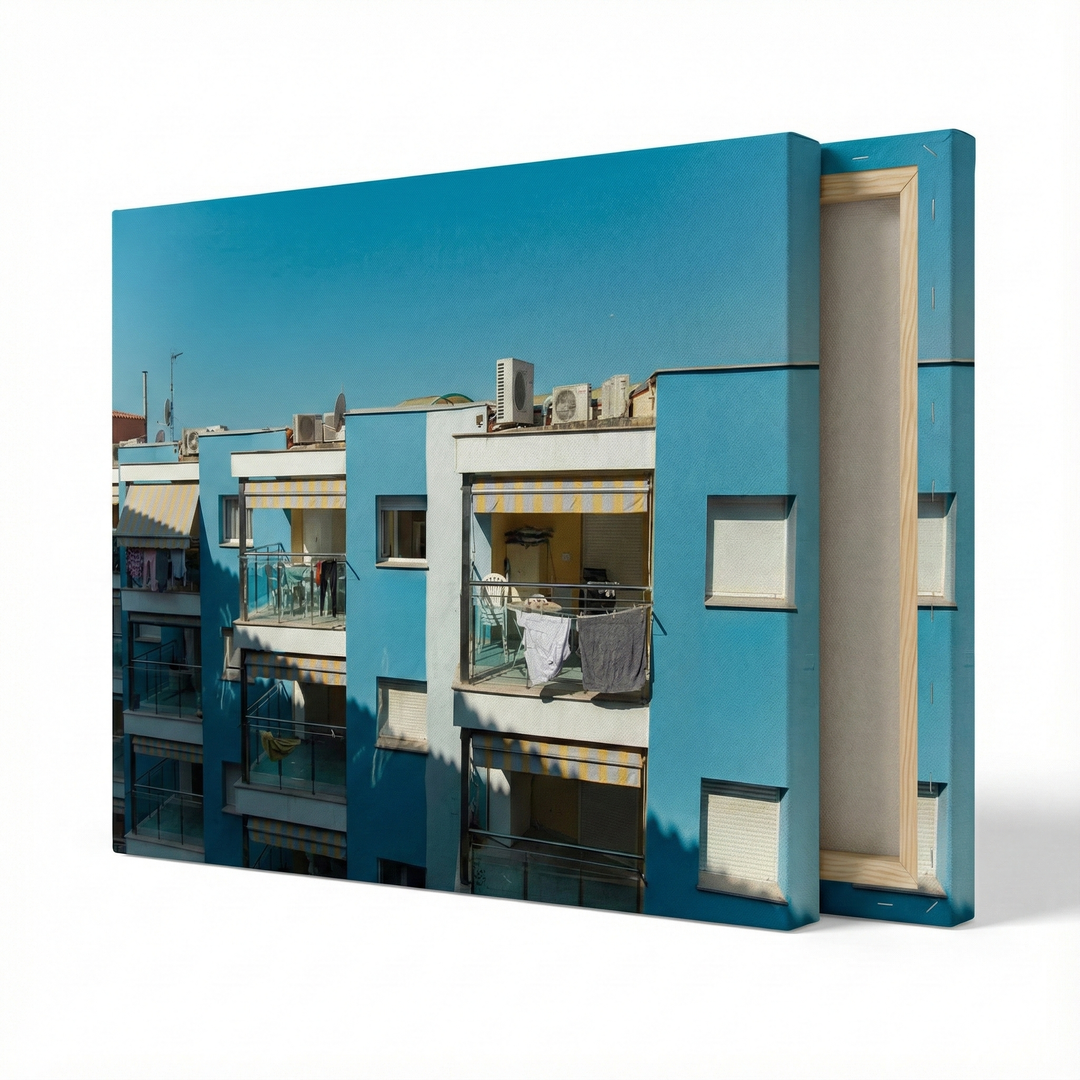 Cuadro "Verano azul"