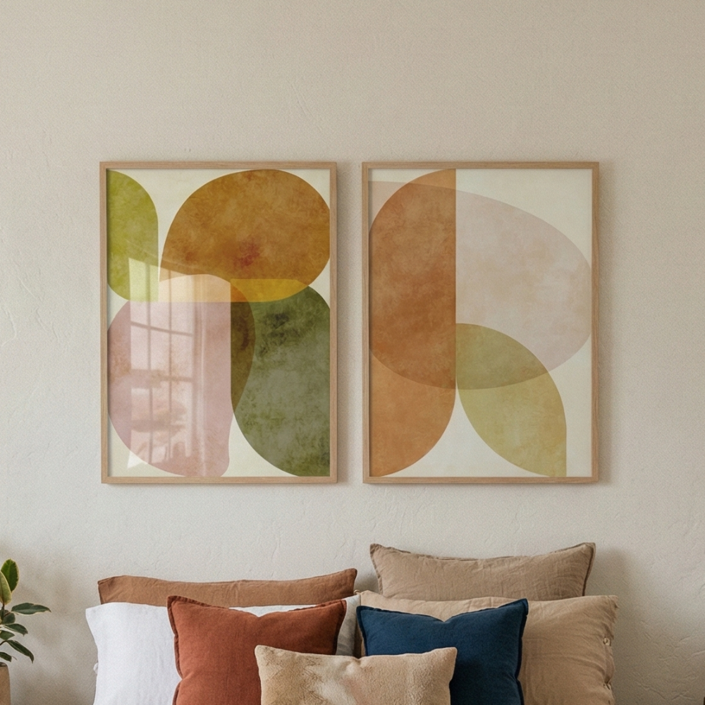 Cuadro "Aqua Shapes2 Kopie"