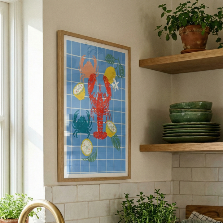 Cuadro "Seafood Delight"