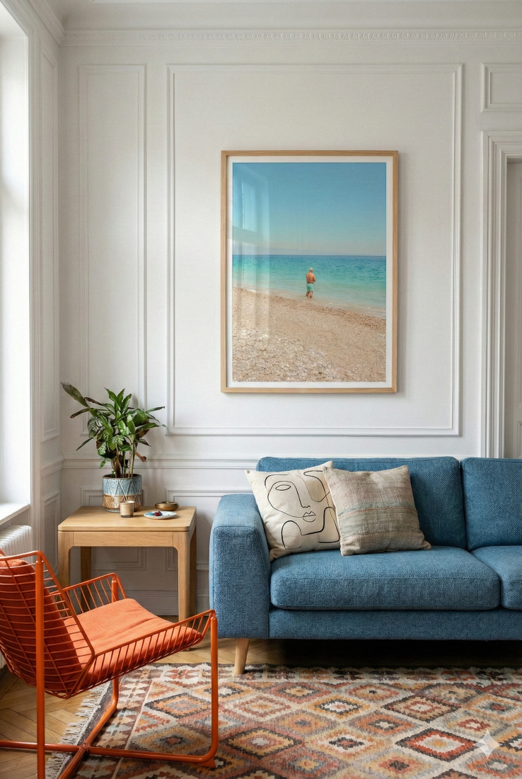 Cuadro "Meglio tardi che mai""