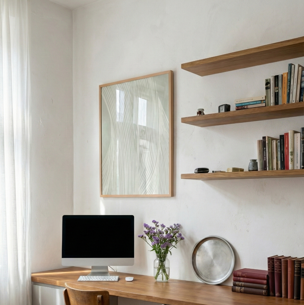 Cuadro "Abstract Hand Drawn Line I"