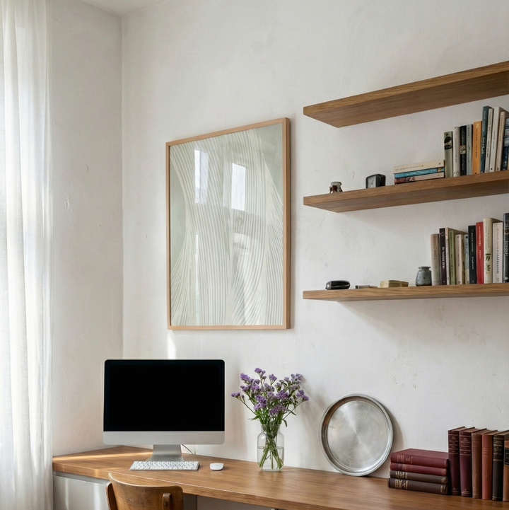 Cuadro "Abstract Hand Drawn Line I"