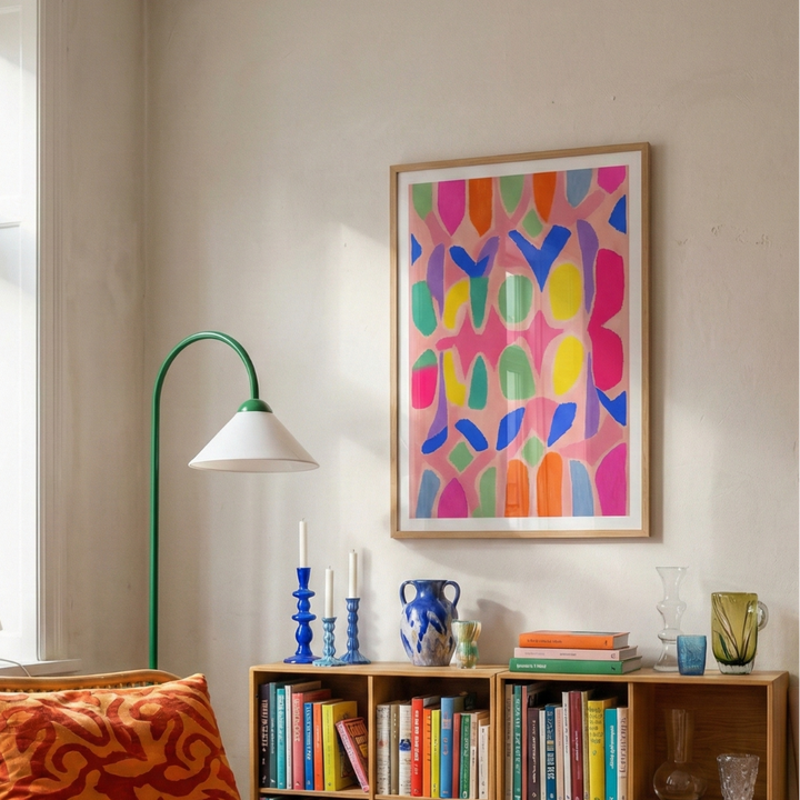 Cuadro "Pastel Neon Pattern"