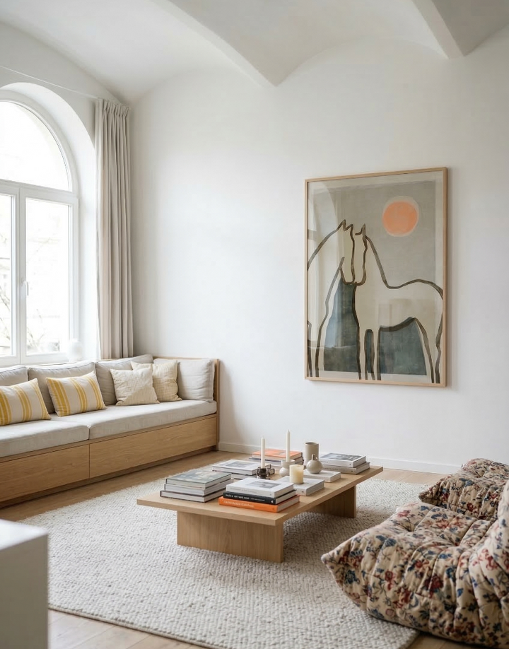 Cuadro "Equine Embrace"