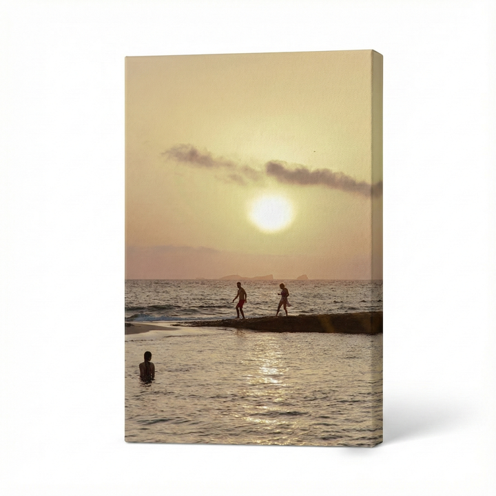 Cuadro "Atardecer en Ibiza"