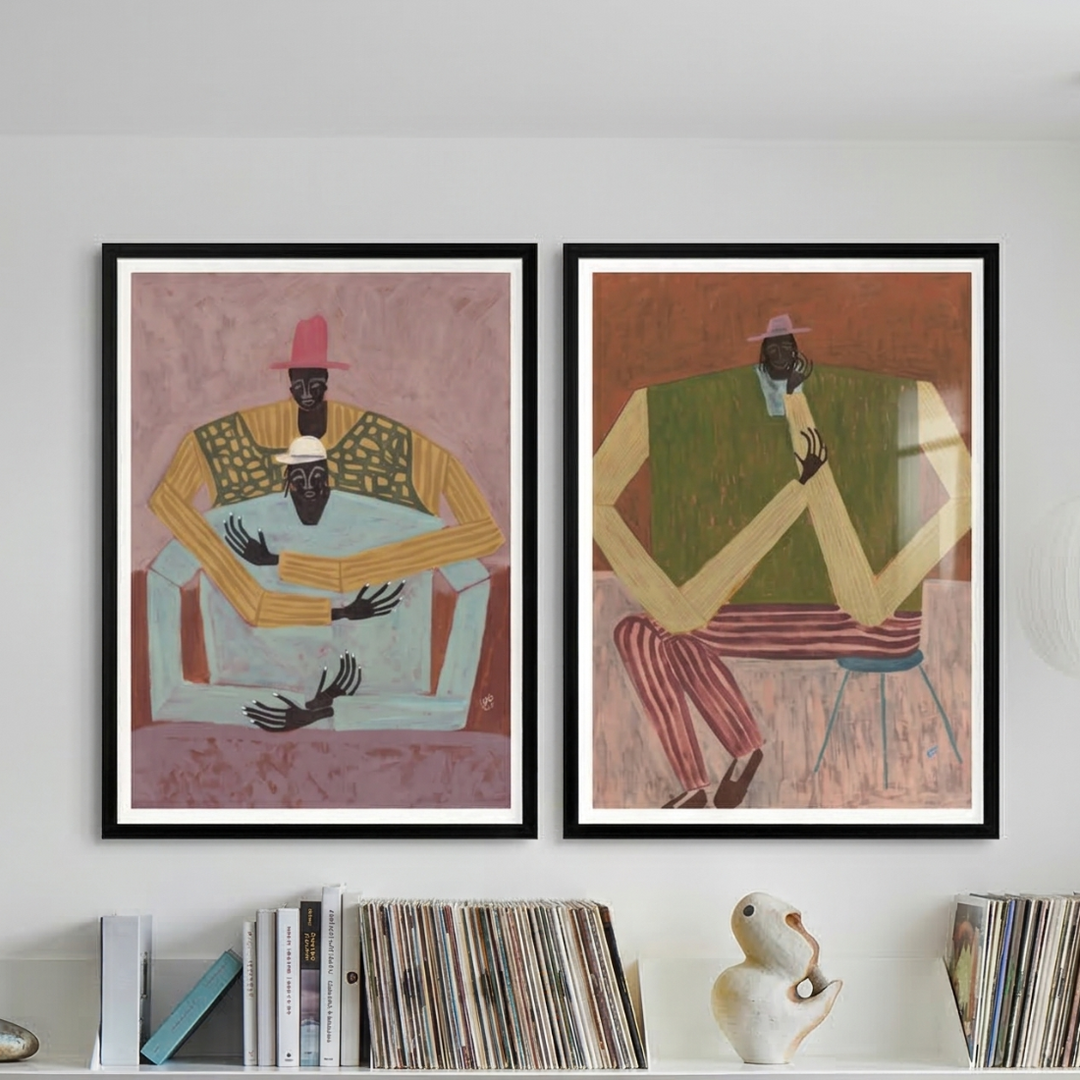 Set de cuadros "Quiet Bond"