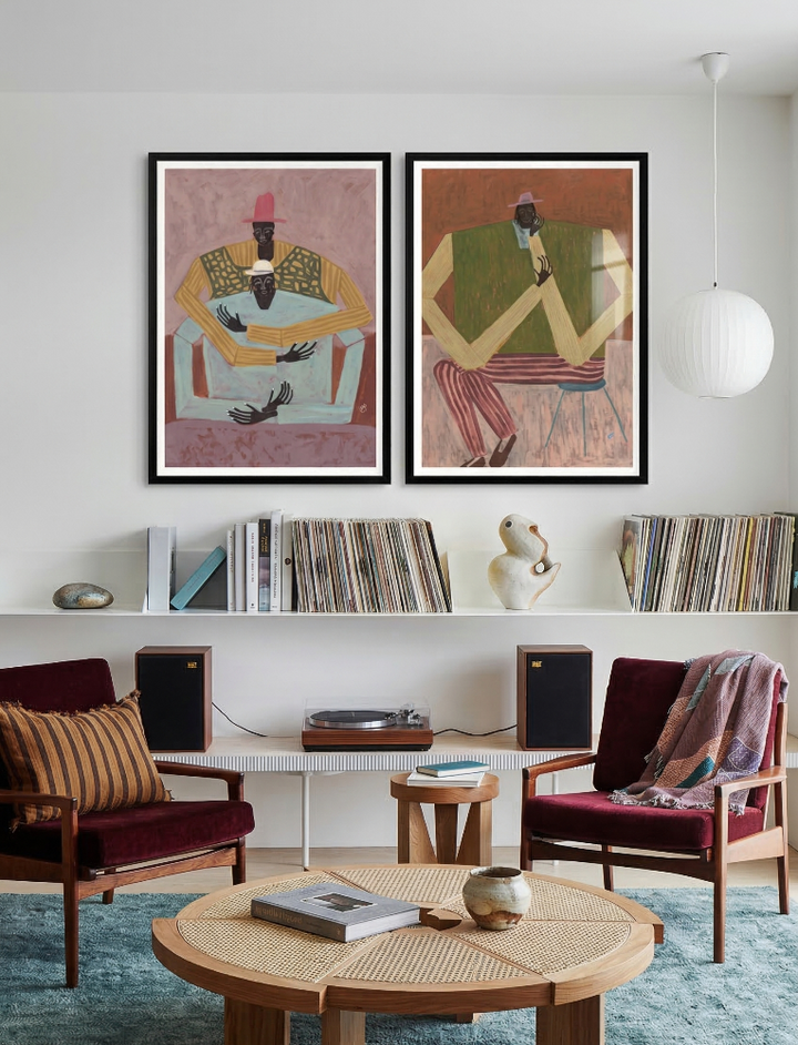 Set de cuadros "Quiet Bond"