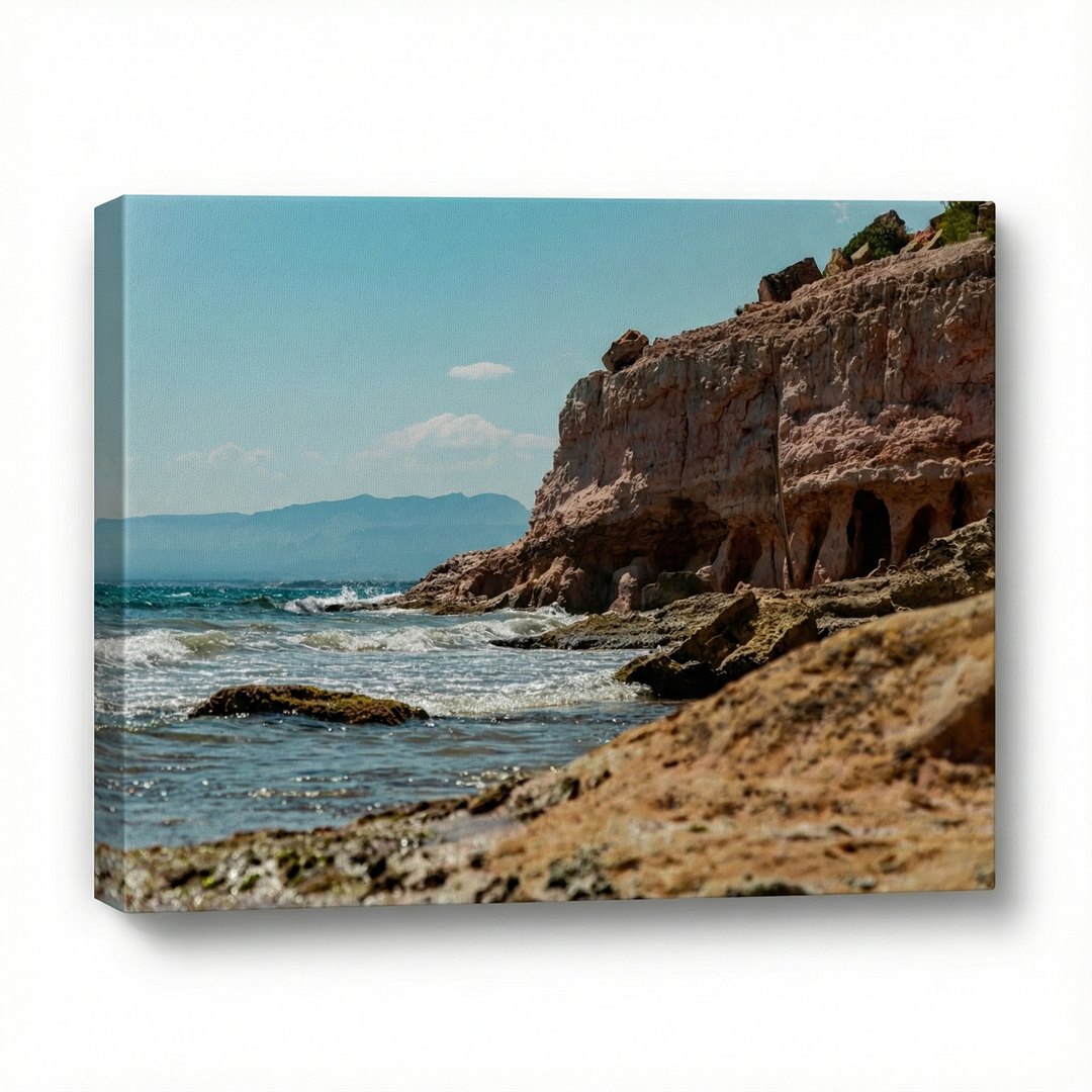 Cuadro "Las rocas y el viento"