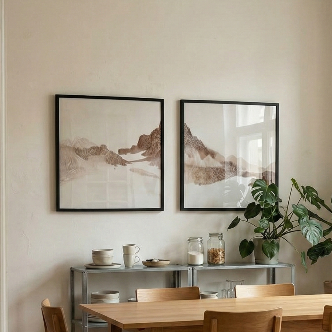 Cuadro "Peaceful nature I"