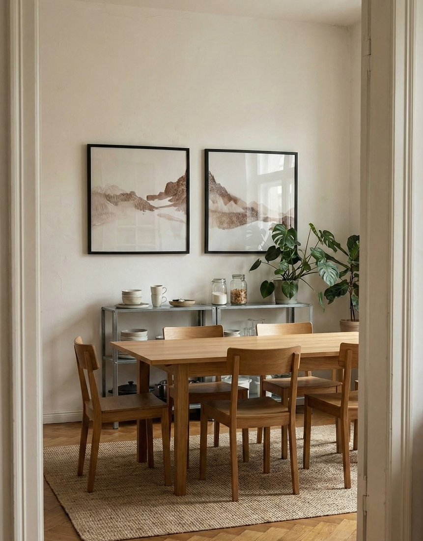 Set de cuadros "Peaceful nature"